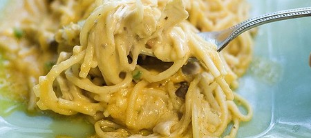Куриные спагетти