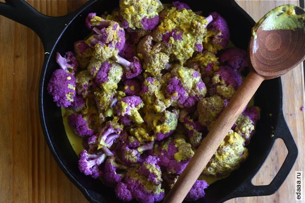 Жареная цветная капуста карри