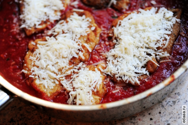 Куриные Parmigiana