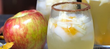 Яблочная сангрия