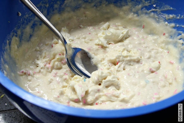 Лимонные блинчики с сыром маскарпоне