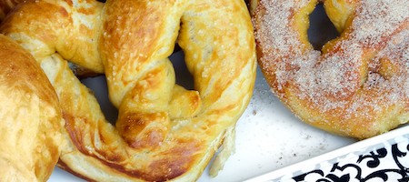 Мягкие и вкусные крендели