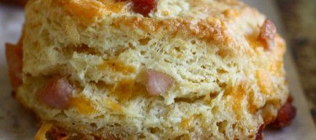 Кексы с ветчиной и сыром