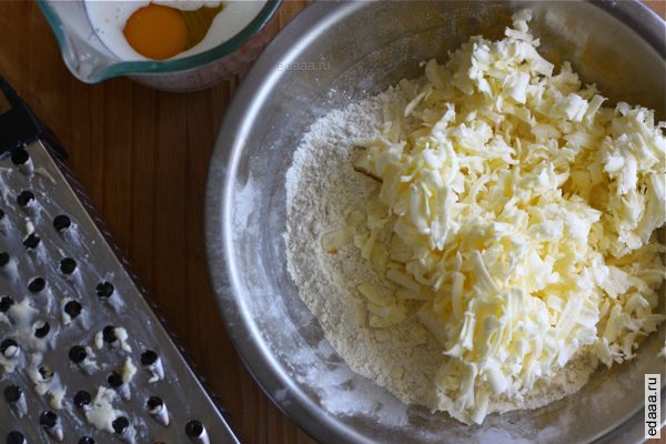 Кексы с ветчиной и сыром
