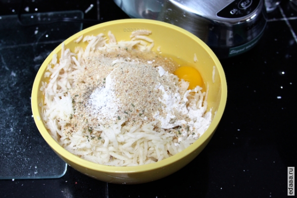 Картофельные оладьи