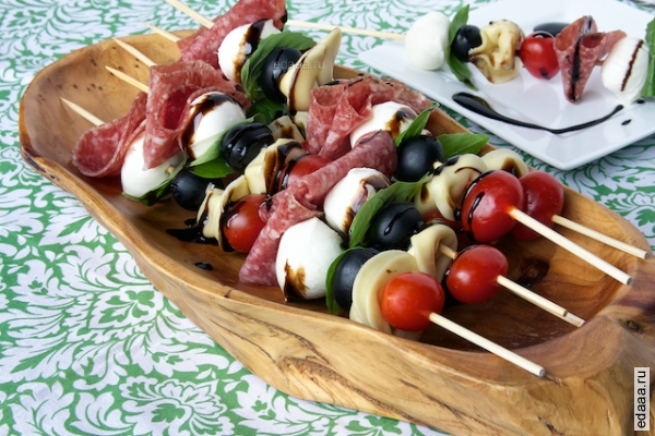 Шашлыки с пельменями