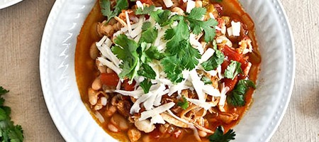 Куриное чили с фасолью