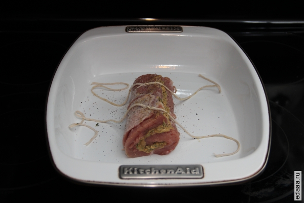 Жареная свинина с овощами