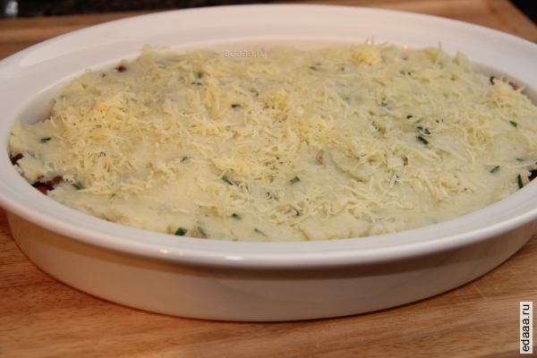 Овощная запеканка с мясом
