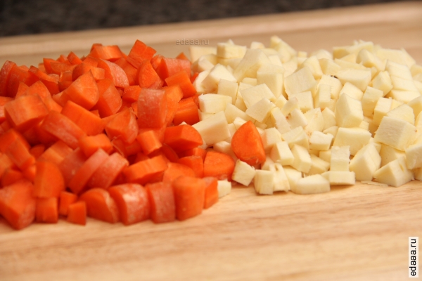 Овощная запеканка с мясом