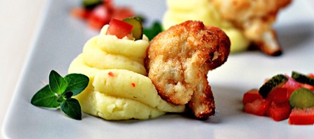 Восхитительно вкусная капуста с золотистой хрустящей корочкой.