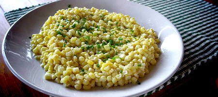 Тушеная кукуруза