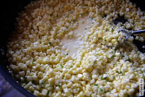 Тушеная кукуруза