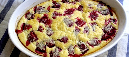 Клубничный клафути