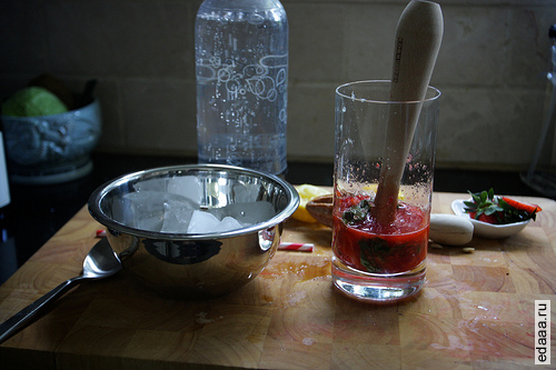 Клубничная содовая