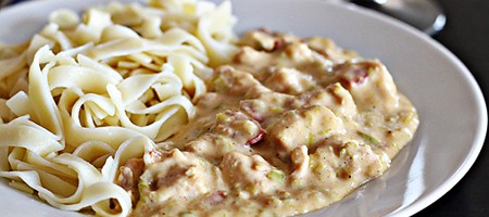 Курица по-строгановски