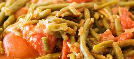 Испанская зеленая фасоль